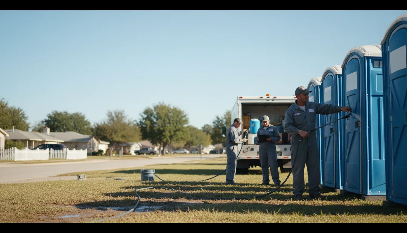 Long-Term Portable Toilet Rental in Chapman, KS near me